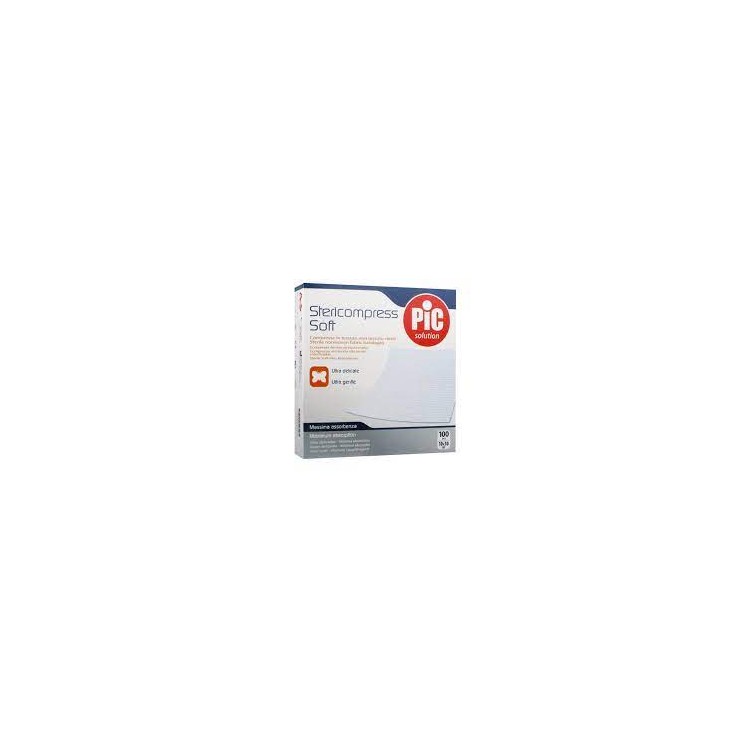 Pic Solution Stericompress Soft Compresse TNT 10x10 100pcs